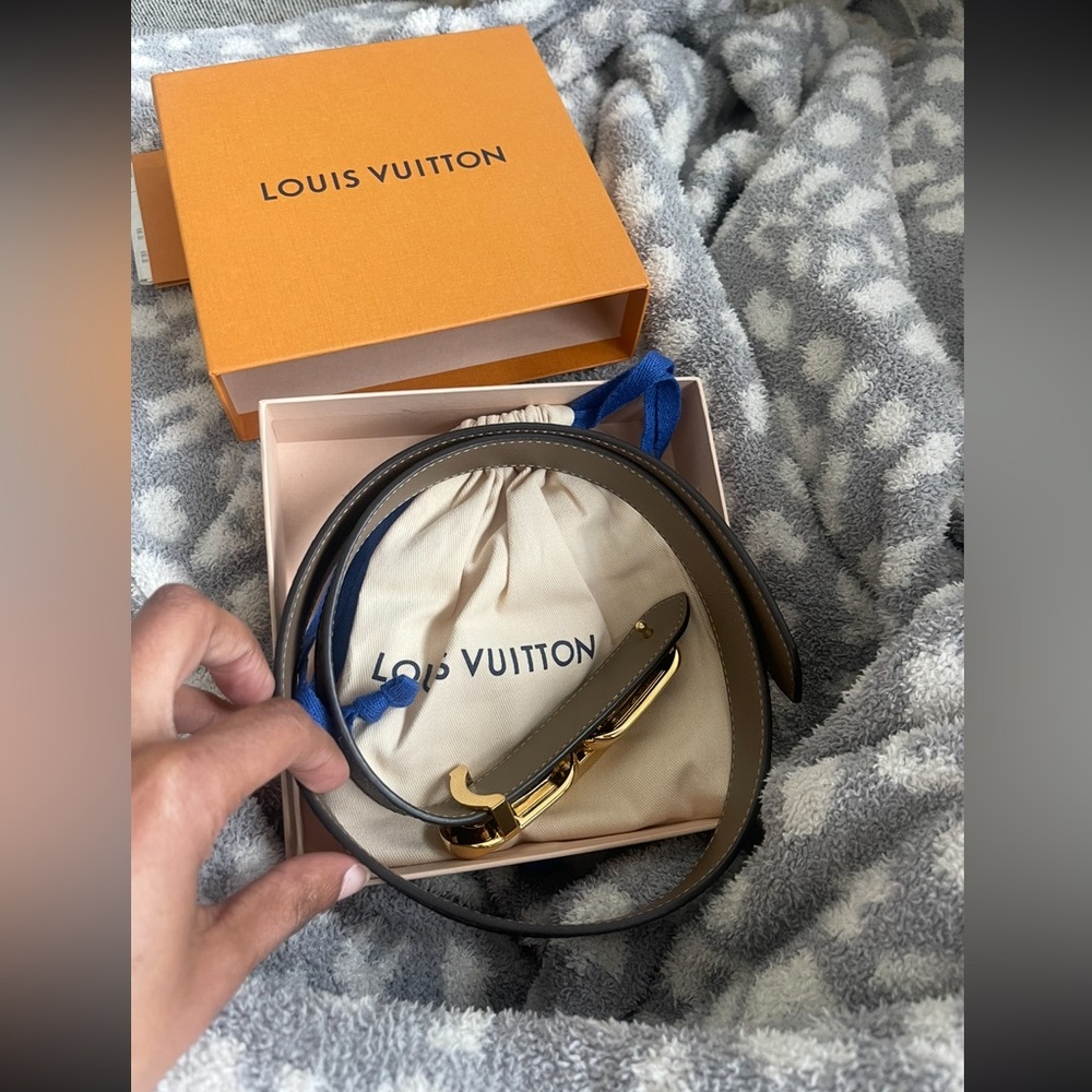 Louis Vuitton Reversible Monogram Edge Belt